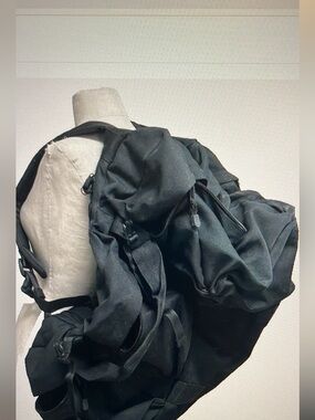 Large Black Multi-Pocket Backpack tactical task force